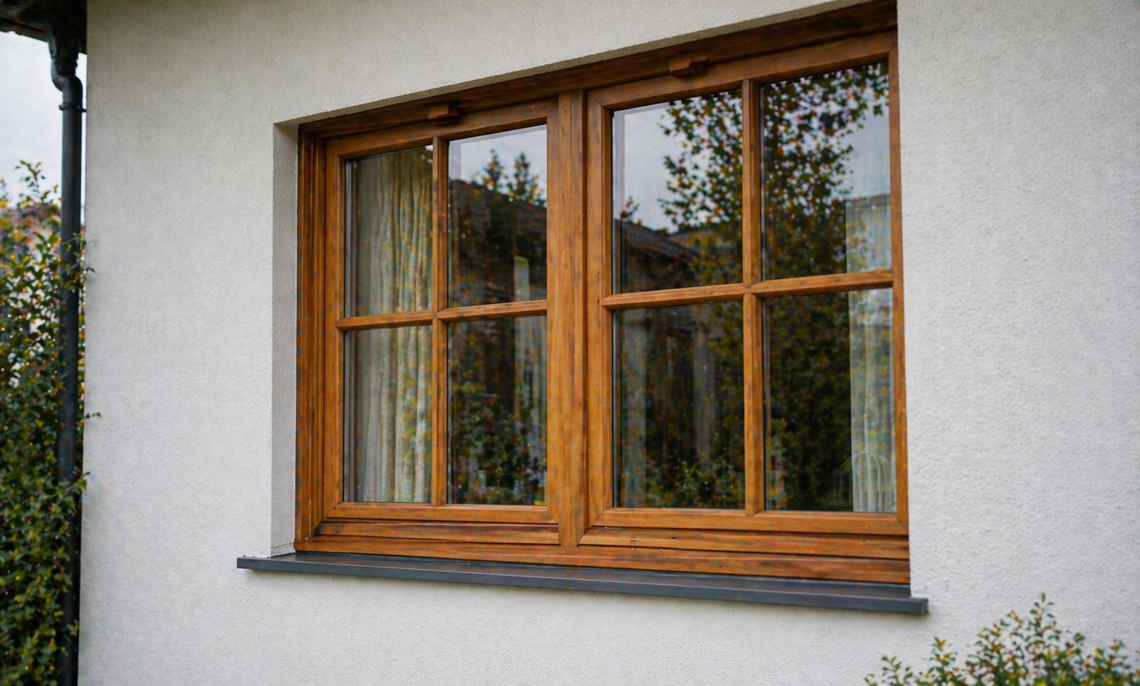 Holzfenster